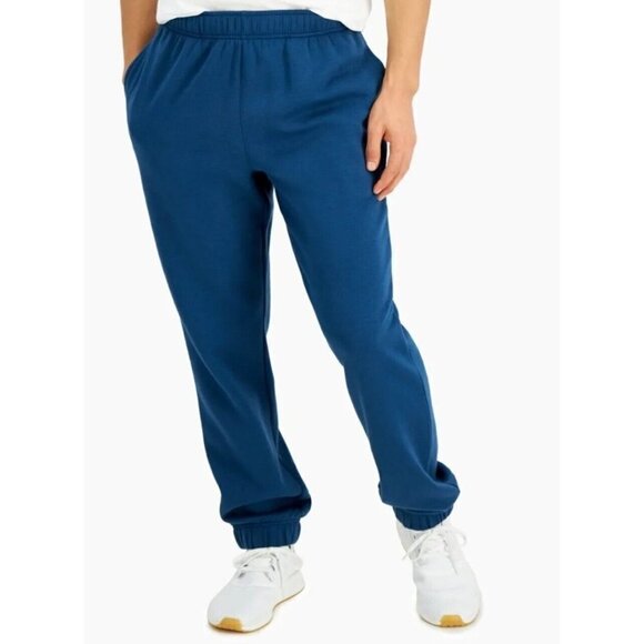 Ideology Men's Curaco Nights Blue Fleece Sweatpants. Size Large. NWT - Picture 1 of 4